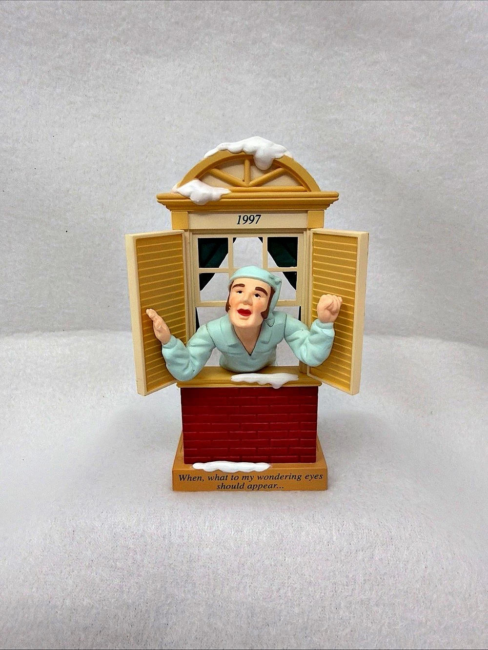 Hallmark Away to the Window 1997 Keepsake Ornament in Brown & Green